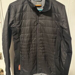 Icebreaker Black Quilted Jacket Women’s size M EUC